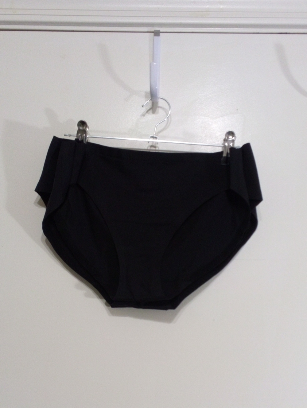 3 Black High-Waist Bikini Bottoms